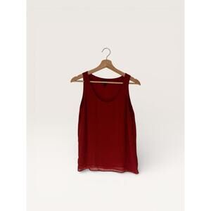 Banana Republic Red Sleeveless Tank Top Size S